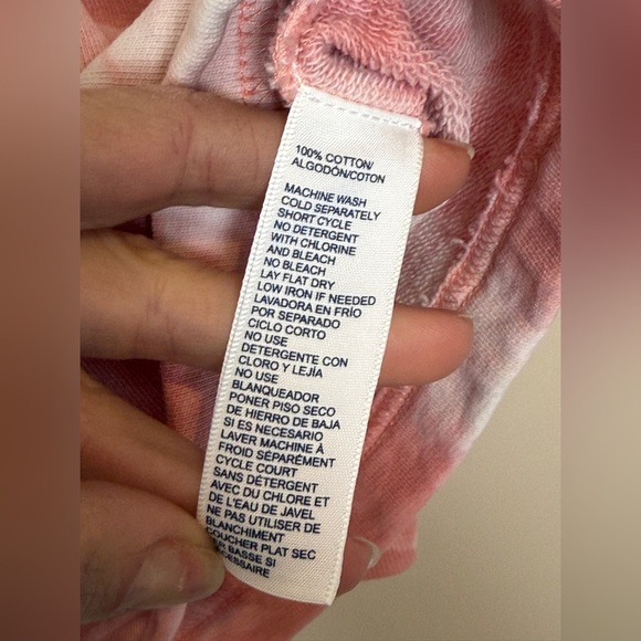 REBECCA MINKOFF Tie-Dye Print Crew Neck Sweatshirt Size: S - Picture 7 of 10